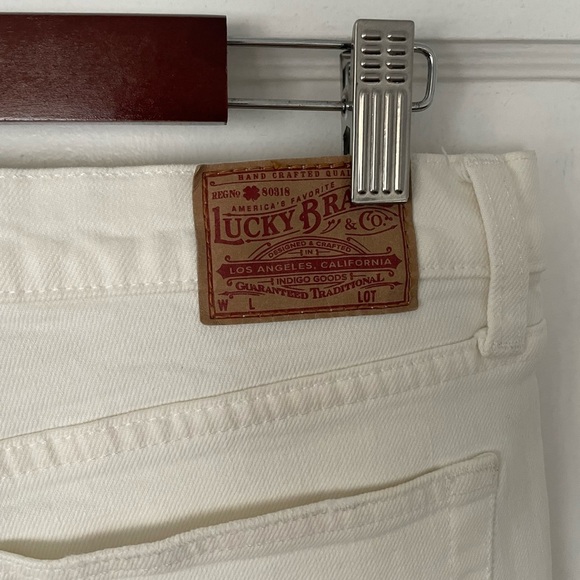 Lucky Brand Women's Cream Jeans - Picture 5 of 5